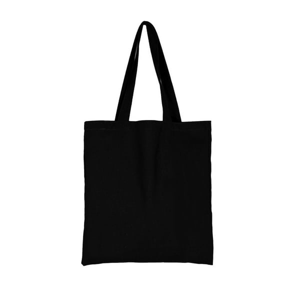 YYYTop Mini Tote Bag, Fashion Women Girls Canvas Shopping Handbag Shoulder Tote Shopper Beach Bag Travel Duffel Bags Duffel Bags for Traveling Black Gifts Under $15