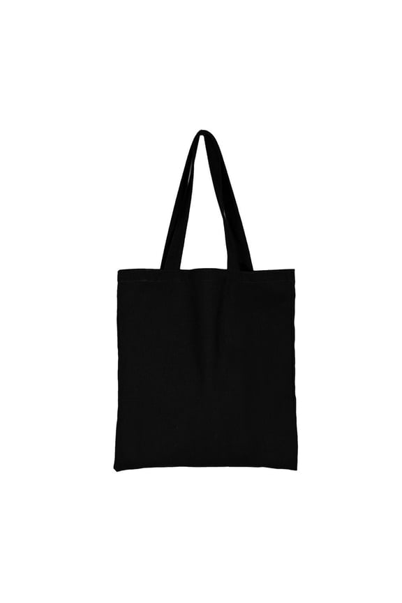 Mini Tote Bag, Fashion Women Girls Canvas Shopping Handbag Shoulder Tote Shopper Beach Bag Travel Duffel Bags Duffel Bags for Traveling Black Gifts Under $15