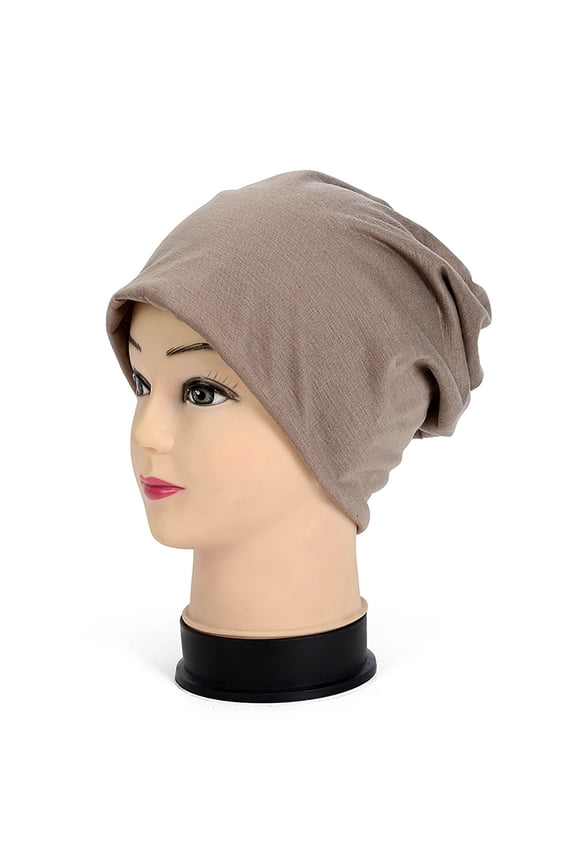 Orange Beanie, Knit Hats for Men Winter Women Solid Color Fashion Plusher Thick Warm Ear Protection Hood Running Hats Winter $20 & Under