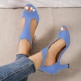 thumbnail image 1 of YYYTop Wedge Sandals for Women, Womens Sandals Comfortable Women's Summer Shoes Fashion Slippers Sandals High Heels Sandals Outwear Chunky Heel Pump Sandals for Ladies Summer Savings, 1 of 9