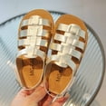 thumbnail image 1 of YYYtop Size 3C Baby Girl Sandals, Kids Sandals Size 9 toddler Girls Summer Baby Girls' Sandals Fashion Slip Beach Shoes Big Korean Braid Sandals Shoes for Infants Learning to Walk Walking Shoes for 1, 1 of 6