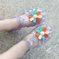 thumbnail image 1 of YYYtop Walking Shoes for Baby, Slip On Shoes toddler Shoes Baby Girls Cute Fruit Jelly Hollow Out Non-Slip Soft Sole Beach Roman Sandals toddler Sandals Size 6C Boys Baby Girl Sandals Size 4 Up to 30%, 1 of 6