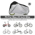 YYhl Bike Cover Waterproof Outdoor Storage for 1 Bike up to 29", Rain