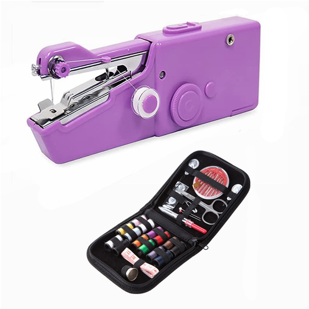YYhl Handheld Sewing Machine, Mini Handheld Sewing Machine, Portable Sewing Machine Suitable for Home