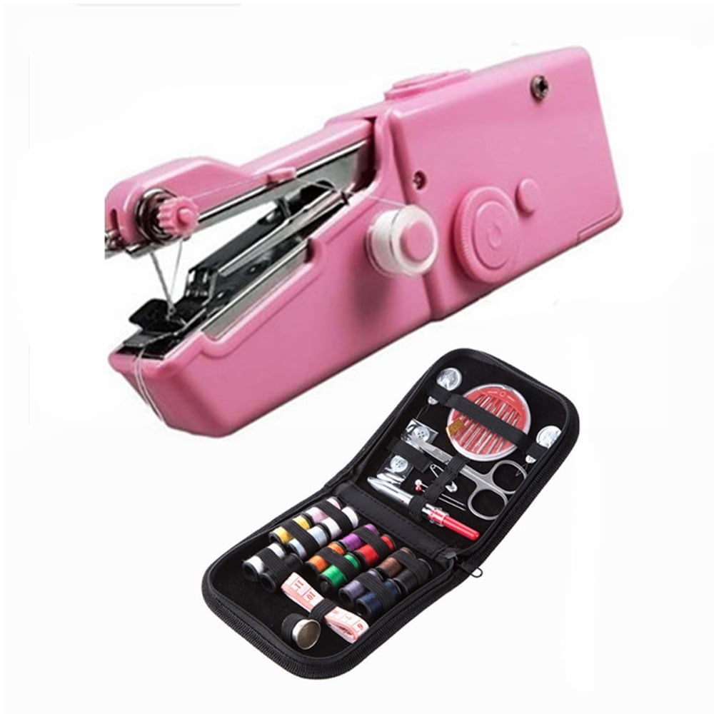 YYhl Handheld Sewing Machine, Mini Handheld Sewing Machine, Portable Sewing Machine Suitable for Home