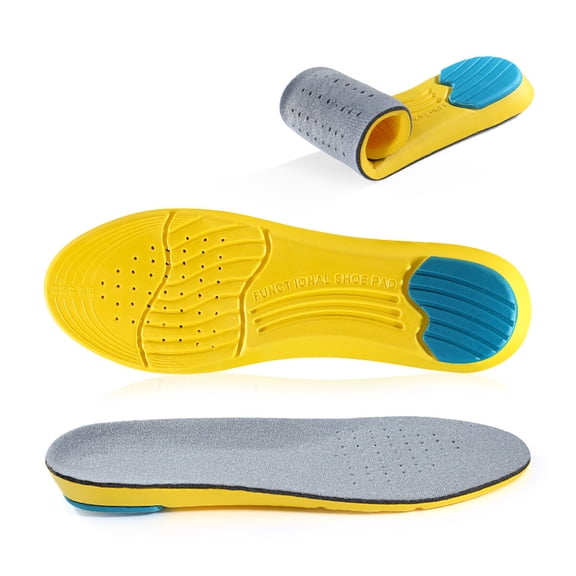 YYhl Shoe Insoles Breathable, Shock-absorbing, Anti Odor and Sweat Absorption Military Training Insoles Free Cutting Comfortable Insoles for Men and Women