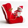 thumbnail image 1 of YZAPOII Snowman Rider Pet Christmas Costume, Christmas Pet Outfit, Riding Snowman Suit for Small and Medium Dogs, Cats, Red,M, 1 of 4