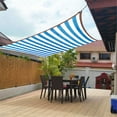 thumbnail image 1 of Sunshade for Patio Rectangle Sand UV Block Sunshade with Reinforced Grommets for Hot Tub RV Cover Patio Backyard Garden Outdoor Activities,3Mx3M, 1 of 7