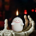 thumbnail image 1 of YZEGDCH 5Pcs Halloween Cute Ghost Candles Halloween Decor Cute Scented Candles for Fall, Halloween & Thanksgiving Home Decor Gifts, 1 of 5