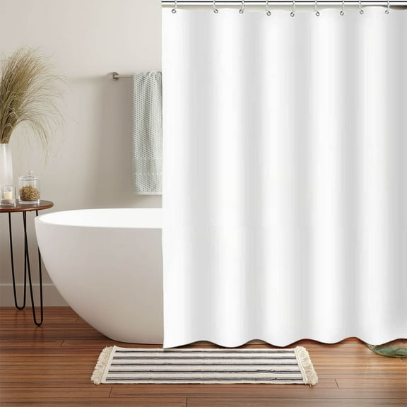 Tupukom Bath Standard Shower Curtain for Bathroom Non-Toxic Heavy-Duty Thickness Waterproof Neutral Shower Curtain Bathroom Essentials Bath Accessories,32"x71"