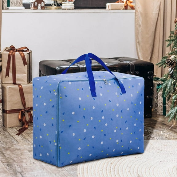 YZEGDCH Big Storage Bags Home Heavy-Duty Storage Tote for Clothes Reinforced Handle for Clothing, Blanket, Comforters, Bed Sheets, Pillows and Toys