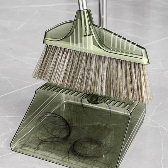Broom and Dustpan Set for Home Upgrade Long Handle Broom and Dustpan Set for Home Kitchen Office Lobby Floor Home