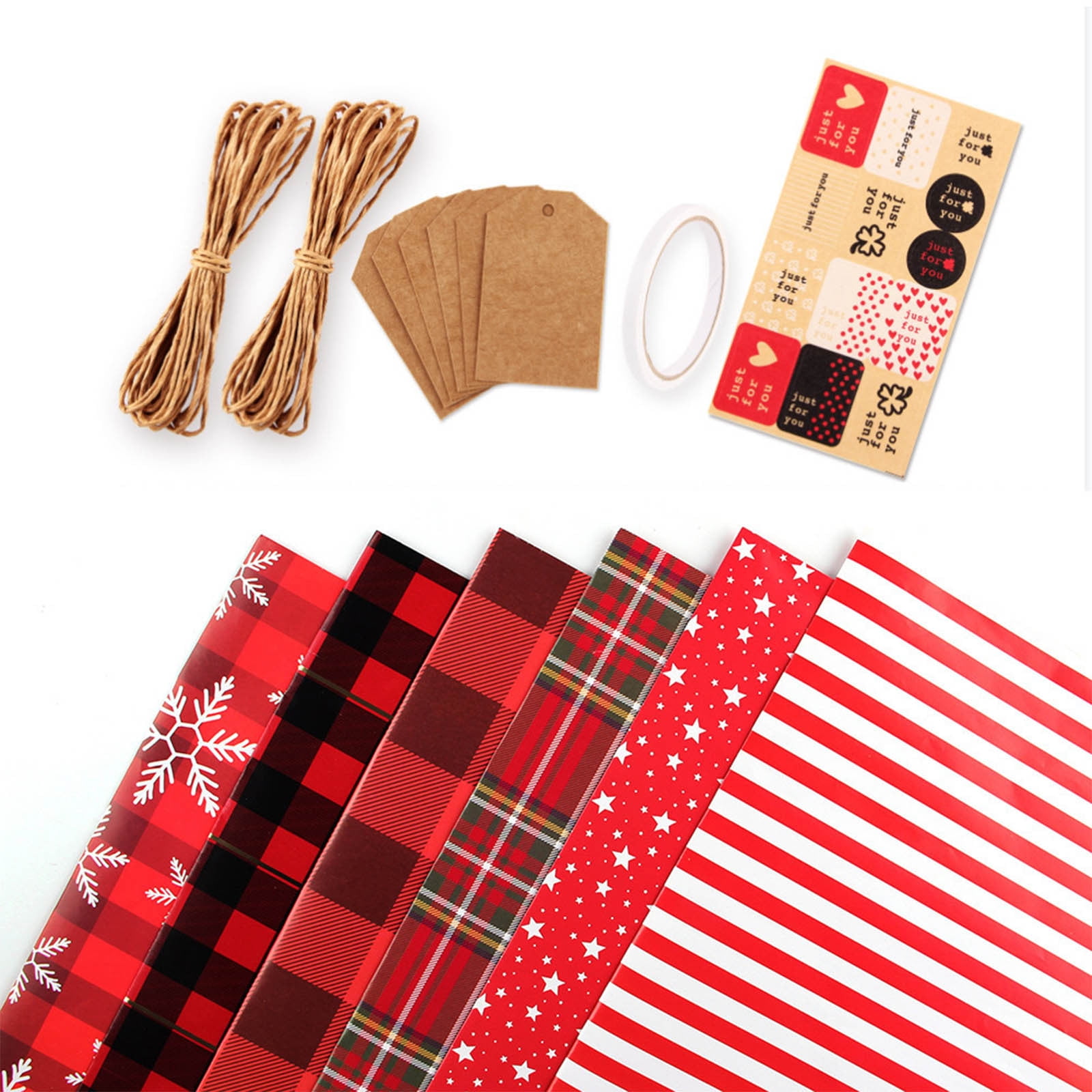 YZEGDCH Christmas Gift Wrapping Paper Clearance,Holiday Wrapping Paper ...