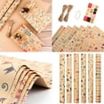 thumbnail image 1 of Christmas Gift Wrapping Paper,Tear-Resistant,4.11 Square Feet,Sided Wrapping Paper Plaid BarnMoose and Other Patterns,Xmas Theme Pattern Great for Christmas,Party,Holiday, 1 of 11