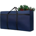 thumbnail image 1 of Christmas Tree Storage Bag,30"x20"x11" Extra Large Waterproof Dustproof Insect Proof Christmas Tree Storage Container,Keeps Christmas Decorations Clean & Dry for Next Season, 1 of 7