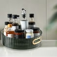 thumbnail image 1 of YZEGDCH Under $10 Lazy Susan Turntable Organizer Non-Skid Spicy Rack Pantry Organization & Storage for Dining Table Pantry Kitchen Countertop Home Decor, 1 of 7