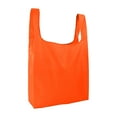 thumbnail image 1 of Shopping Bags for Groceries Foldable Eco-Friendly Durable Lightweight Grocery Bags for Market Shopping Fruit and Vegetable Bags,Oxford cloth,Orange, 1 of 5