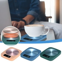 Coffee Mug Warmer for Desk,Mug Heater,Desk Accessories,with Automatic Shut Off and Tempe Setting,Gift for Men,Coffee Cup Heater for Milk,Tea,and Beverages,Heat Preservation Pad