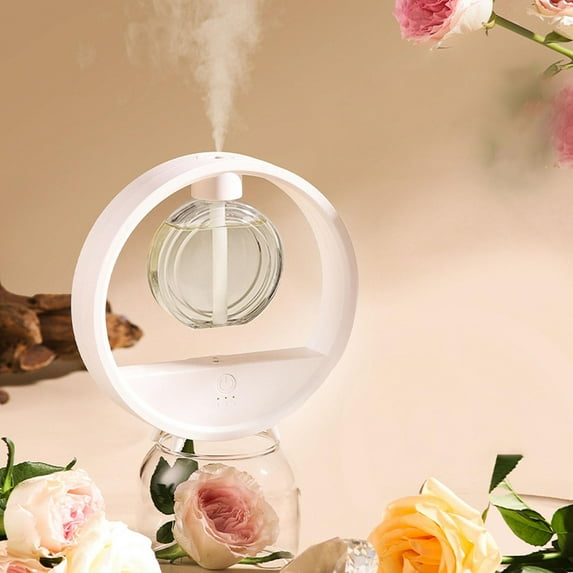 Cool Mist Humidifier,60Ml Colorful Household Silent Desktop Humidifier, Aromatherapy Machine,Quiet Vaporizer Humidifiers for Home,Baby Room