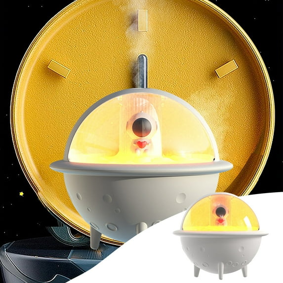 YZEGDCH Cool Mist Humidifier Clearance,Colorful Astronaut Humidifier,Quiet Vaporizer Humidifiers for Home,Baby Room