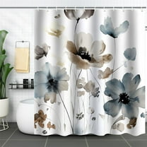YZEGDCH Curtain, Waterproof Shower Curtain, Suitable All Season
