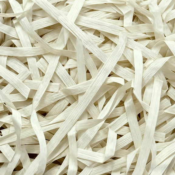 YZEGDCH Cut Paper Shred Packing Grass Cushion Paper Streamer for Christmas Valentine's Day Wedding Birthday Bridesmaid Engagement Craft Gift Boxes Bags Basket Filler Decoration(4oz White#1)