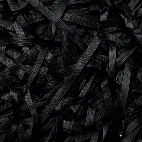 YZEGDCH Cut Paper Shred Packing Grass Cushion Paper Streamer for Christmas Valentine's Day Wedding Birthday Bridesmaid Engagement Craft Gift Boxes Bags Basket Filler Decoration(4oz Black)
