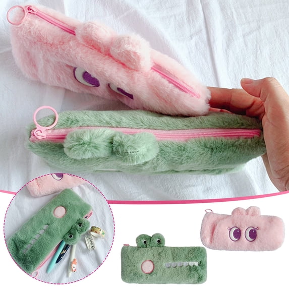 YZEGDCH Cute Pencil Case Flash Deals under $5 Pencil Bag for Stu*dents Large Capacity Stationery Bag Makeup Bag for Tee*ns Gir*ls Adults S*tudent Sch*ool Supplies