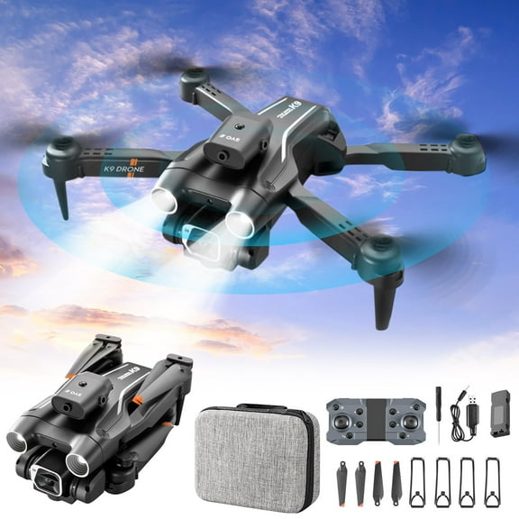 YZEGDCH Drone, Foldable Mini Nano RC Drone, Brushless Motor Quadcopter for New Pilots