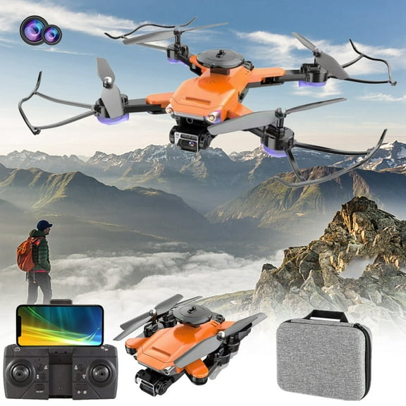 YZEGDCH Drones, Drone 90° Adjustment RC quadcopter 1080P HD, Follow Me for Adult Beginner