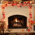 thumbnail image 1 of YZEGDCH Garland Fall Decor - Halloween Decor Indoor - Artificial Flowers for Home Tree Mantle Indoor Outdoor Thanksgiving Party Supplies, 1 of 6