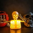 thumbnail image 1 of YZEGDCH Halloween Decorations Night Light Halloween Decorative Light for Farmhouse Room Apartment Table Desk, Gag Birthday White Elephant Gifts Witchy Gifts for Women Men Friends(White#2), 1 of 5