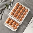 thumbnail image 1 of Home Egg Organizer for Refrigerator Egg Storage Container Organizer Egg Fresh Storage Box Home Kitchen Essentials, 1 of 7