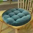 thumbnail image 1 of Indoor Cushion Chair Cushions with Ties Non Slip Comfortable Thick Cotton Fills Memory Foam Chair Cushion Square Foam Pads for Kitchen Dining Office Living Room Patio, 1 of 8