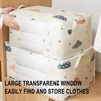 YZEGDCH Large Moving Bags Home Moving Boxes Alternative Reinforced Handle for Clothing, Blanket, Comforters, Bed Sheets, Pillows and Toys