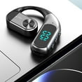 thumbnail image 1 of YZEGDCH Open Ear Earbuds Bluetooth Headphones Noise Canceling 60H Playback 5.4 Headphones IPX7 Waterproof in-Ear Ear buds with Mic for TV Smart Phone Laptop Computer Sports (Headphone Savings), 1 of 6