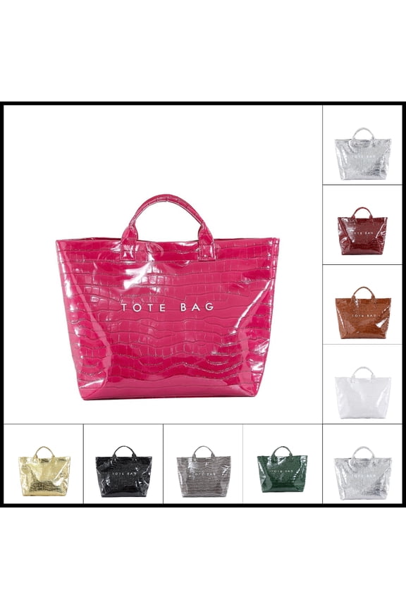PVC Tote Pink Bag for Women Snake Skin Print Purse Clear Plastic Tote Bag Large Kraft Paper Handbag, Valentine's Day Gifts for Women Gi*rl, Under 25 Dollars!