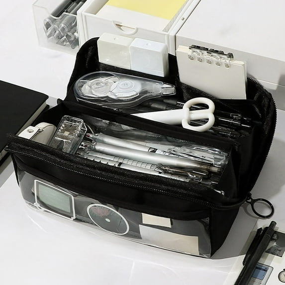 Pencil Cases for Adults Soft Lightweight Large Capacity Pencil Pouches Back to Sch*ool Supplies for College S*tudent Tee*n Adults,Sch*ool