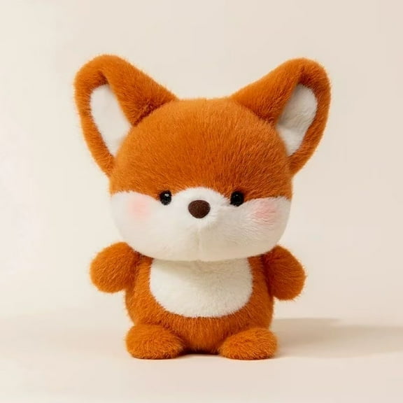 YZEGDCH Plush Savings! Cute Fox Plush Cute Plush Toy 1st Birthday Shower Gift Stuffers for 0 1 2 3 4 5 6+ Yrs, Soothe Babies Kids, Promoting Peaceful Sleep