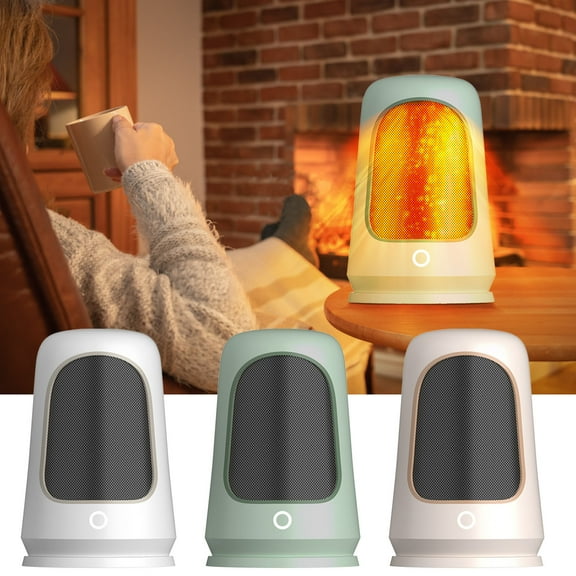Portable Electric Heaters for Indoor Use,Desktop Heater Quick Heating Mini Heater,Fast Safety Energy Efficient Heater,Quiet Safe Heater for Bedroom Living Room