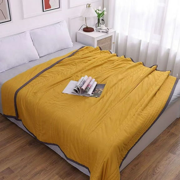 Rest Cooling Comforter Cooling Blanket Throw/Standard Size/Queen/King Cooling Blankets Soft Breathable Double Sided Cold Comforter Father's Day Mother's Day Gifts,Up to 65% Off