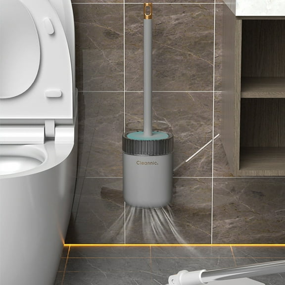 Week Toilet Brush and Plunger Space Saving Toilet Cleaner Brush Household Cleaning Supplies Bath Accessories