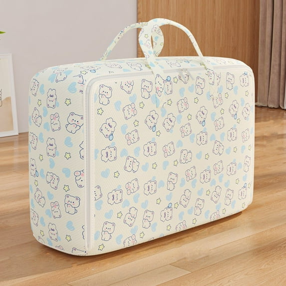 YZEGDCH Storage Bags Storage Extra Heavy Duty Oversized Storage Bags Reinforced Handle for Clothing, Blanket, Comforters, Bed Sheets, Pillows and Toys