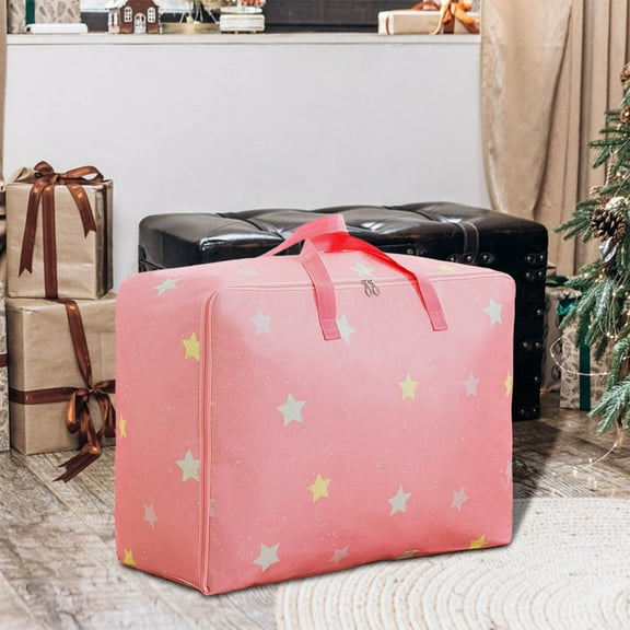 YZEGDCH Storage Bags Storage Heavy Duty Storage Tote Space Saving Storage Bags Alternative to Moving Boxes and Bins