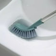 thumbnail image 1 of Toilet Brush and Holder Week Toilet Brushes with Non-Slip Handle Compact Toilet Bowl Cleaners Bathroom Cleaning Supplies, 1 of 7