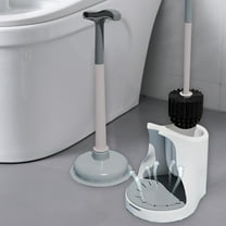 Toilet Brush and Holder Set Week Space Saving Toilet Cleaner Brush Bath Accessories Household Essentials