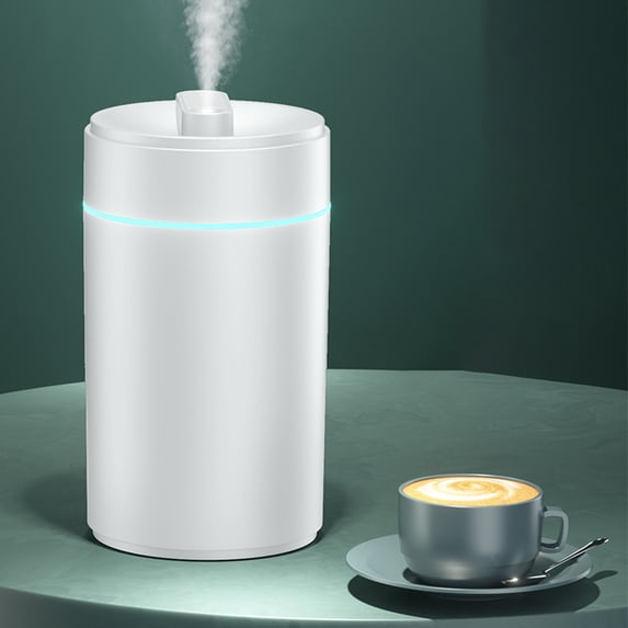 YZEGDCH Ultrasonic Humidifier for Home,1.2L Large Capacity Quiet Easy-To-Clean USB Cool Mist Humidifier (White),Home Vaporizer for Babies & Nursery