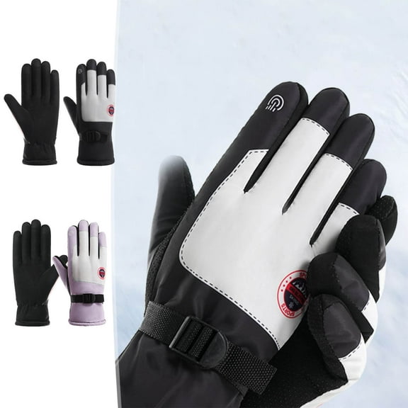 Winter Sports Gloves Warm for Men Women,Multicolor Snow Gloves for Skiing Lining,Cycling Running Climbing Skiing Driving Gloves,Gift for Men Women