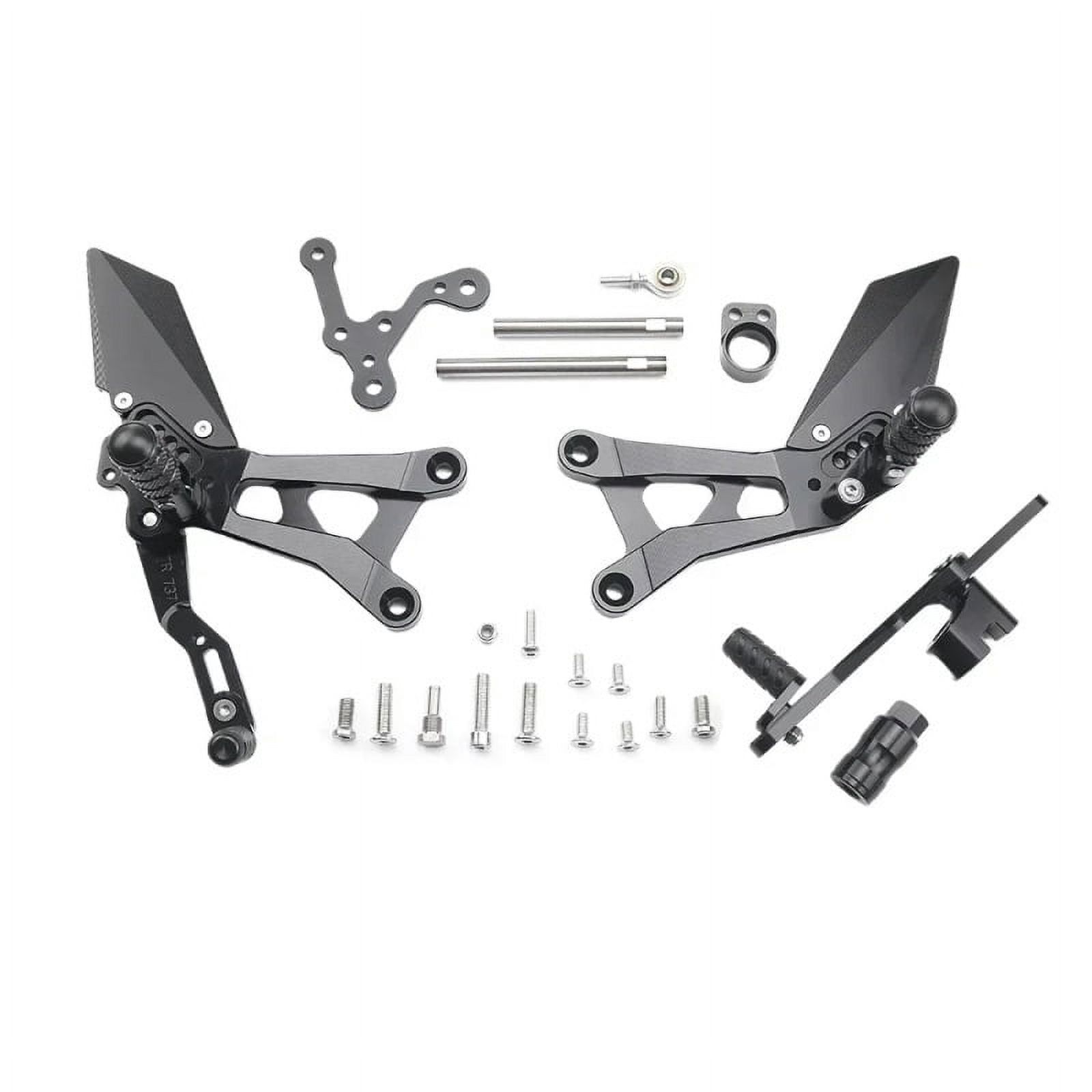 YZF-R6 2005-2021 Foot Pegs Rearset Rear Set Footpeg Footrest Kit ...