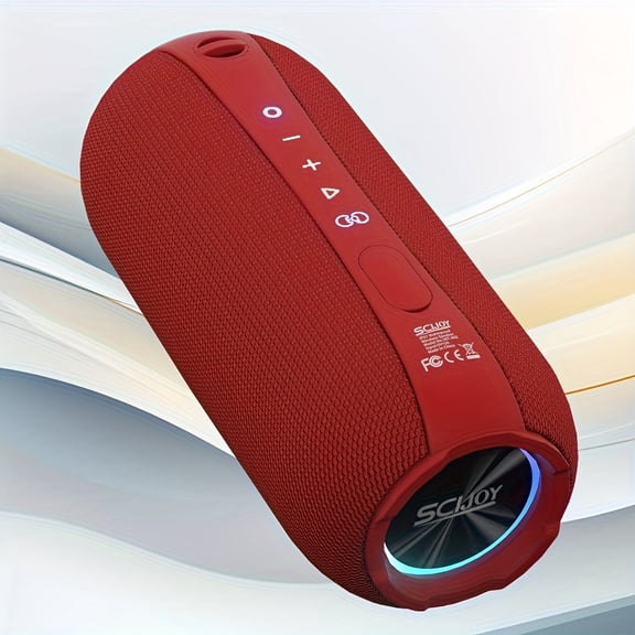 YZHENDEC 40W Portable Wireless Speaker - 360° Stereo Sound, 2 EQ Modes, IPX7 Waterproof Shockproof, Dual Drivers, USB-C Charging, for Smartphones/Tablets/TVs